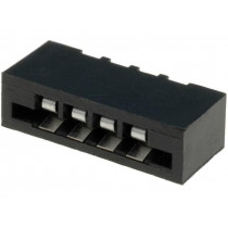 DS1020-04ST1D; Connector: FFC (FPC); straight; PIN: 4; NON-ZIF; THT; tinned; 20mΩ; CONNFLY