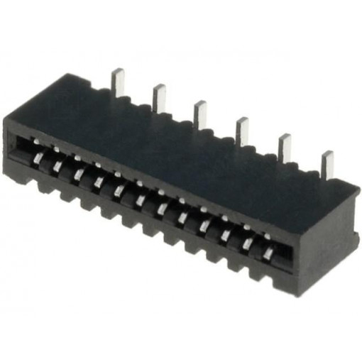 DS1020-05-12BT1; Connector: FFC (FPC); vertical; PIN: 12; NON-ZIF; SMT; tinned; 20mΩ; CONNFLY