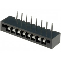 DS1020-08RT1D; Connector: FFC (FPC); angled 90°; PIN: 8; NON-ZIF; THT; tinned; 20mΩ; CONNFLY