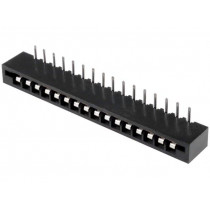 DS1020-16RT1D; Connector: FFC (FPC); angled 90°; PIN: 16; NON-ZIF; THT; tinned; CONNFLY