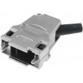 DS1047-02-09M2S; Enclosure: for D-Sub connectors; D-Sub 9pin,D-Sub HD 15pin; CONNFLY DS1047-02-09M2S; Enclosure: for D-Sub connectors; D-Sub 9pin,D-Sub HD 15pin; CONNFLY