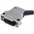 DS1047-02-15M2BS; Enclosure: for D-Sub connectors; D-Sub 15pin,D-Sub HD 26pin; CONNFLY DS1047-02-15M2BS; Enclosure: for D-Sub connectors; D-Sub 15pin,D-Sub HD 26pin; CONNFLY