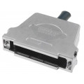 DS1047-03-37M2AS; Enclosure: for D-Sub connectors; D-Sub 37pin,D-Sub HD 62pin; CONNFLY DS1047-03-37M2AS; Enclosure: for D-Sub connectors; D-Sub 37pin,D-Sub HD 62pin; CONNFLY
