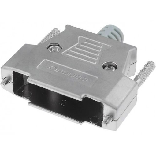 DS1047-25M2L1; Enclosure: for D-Sub connectors; D-Sub 25pin,D-Sub HD 44pin; CONNFLY