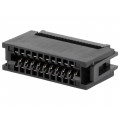 DS1064-200B; IDC; PIN: 20; card edge; IDC; for ribbon cable; 1.27mm; gold flash; CONNFLY