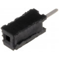 DS1065-01-1*1S8BV; Socket; pin strips; female; PIN: 1; straight; 1.27mm; THT; 1x1; 1A; CONNFLY DS1065-01-1*1S8BV; Socket; pin strips; female; PIN: 1; straight; 1.27mm; THT; 1x1; 1A; CONNFLY