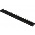 DS1065-02-1*36S8BS1; Socket; pin strips; female; PIN: 36; straight; 1.27mm; SMT; 1x36; CONNFLY DS1065-02-1*36S8BS1; Socket; pin strips; female; PIN: 36; straight; 1.27mm; SMT; 1x36; CONNFLY