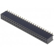 DS1065-05-2*24S8BS; Socket; pin strips; female; PIN: 48; straight; 1.27mm; SMT; 2x24; CONNFLY