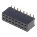 DS1065-05-2*8S8BS; Socket; pin strips; female; PIN: 16; straight; 1.27mm; SMT; 2x8; 1A; CONNFLY DS1065-05-2*8S8BS; Socket; pin strips; female; PIN: 16; straight; 1.27mm; SMT; 2x8; 1A; CONNFLY
