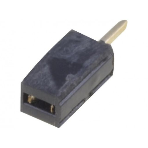 DS1065-07-1*1S8BV; Socket; pin strips; female; PIN: 1; straight; 1.27mm; THT; 1x1; CONNFLY