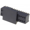 DS1065-10-2*14S8BS; Socket; pin strips; female; PIN: 28; straight; 1.27mm; SMT; 2x14; CONNFLY DS1065-10-2*14S8BS; Socket; pin strips; female; PIN: 28; straight; 1.27mm; SMT; 2x14; CONNFLY