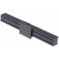 DS1065-10-2*36S8BS; Socket; pin strips; female; PIN: 72; straight; 1.27mm; SMT; 2x36; CONNFLY DS1065-10-2*36S8BS; Socket; pin strips; female; PIN: 72; straight; 1.27mm; SMT; 2x36; CONNFLY