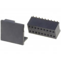 DS1065-10-2*9S8BS; Socket; pin strips; female; PIN: 18; straight; 1.27mm; SMT; 2x9; CONNFLY DS1065-10-2*9S8BS; Socket; pin strips; female; PIN: 18; straight; 1.27mm; SMT; 2x9; CONNFLY