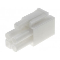 DS1069-02-4MW6D; Plug; wire-wire; female; 4.5mm; PIN: 4; Layout: 2x2; CONNFLY