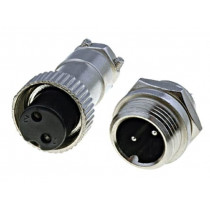 DS1110-01-2B6; Socket,plug; microphone MINI; male,female; PIN: 2; MINI; soldering; CONNFLY