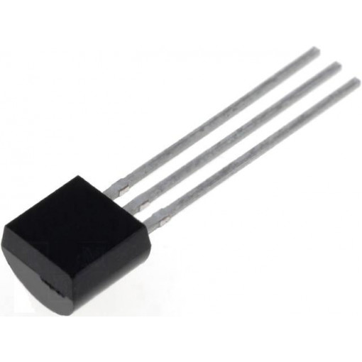 DS18B20+; Temperature sensor; digital thermometer; -55÷125°C; TO92; THT; MAXIM INTEGRATED DS18B20+; Temperature sensor; digital thermometer; -55÷125°C; TO92; THT; MAXIM INTEGRATED