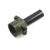 DS3057-10A; Cable hood and fastener; Series: DS/MS; Case: size 18; grey-olive; AMPHENOL