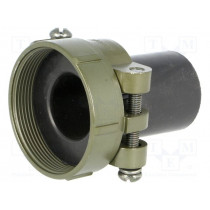 DS3057-20A; Cable hood and fastener; Series: DS/MS; Case: size 32; grey-olive; AMPHENOL