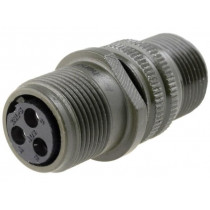 DS3101A10SL-3S; Connector: circular; Series: DS/MS; plug; female; PIN: 3; for cable; AMPHENOL