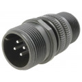 DS3101A14S-2P; Connector: circular; Series: DS/MS; plug; male; PIN: 4; for cable; AMPHENOL DS3101A14S-2P; Connector: circular; Series: DS/MS; plug; male; PIN: 4; for cable; AMPHENOL