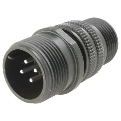 DS3101A14S-2P; Connector: circular; Series: DS/MS; plug; male; PIN: 4; for cable; AMPHENOL