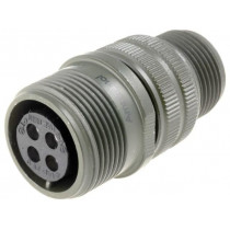 DS3101A14S-2S; Connector: circular; Series: DS/MS; plug; female; PIN: 4; for cable; AMPHENOL