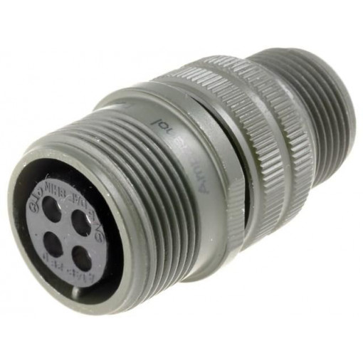 DS3101A14S-2S; Connector: circular; Series: DS/MS; plug; female; PIN: 4; for cable; AMPHENOL