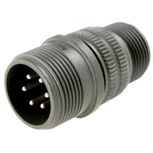 DS3101A14S-6P; Connector: circular; Series: DS/MS; plug; male; PIN: 6; for cable; AMPHENOL