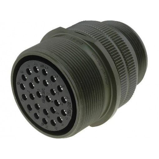 DS3101A28-12S; Connector: circular; Series: DS/MS; plug; female; PIN: 26; for cable; AMPHENOL