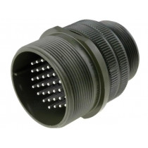 DS3101A28-21P; Connector: circular; Series: DS/MS; plug; male; PIN: 37; for cable; AMPHENOL