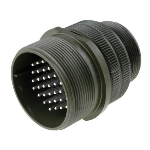 DS3101A28-21P; Connector: circular; Series: DS/MS; plug; male; PIN: 37; for cable; AMPHENOL