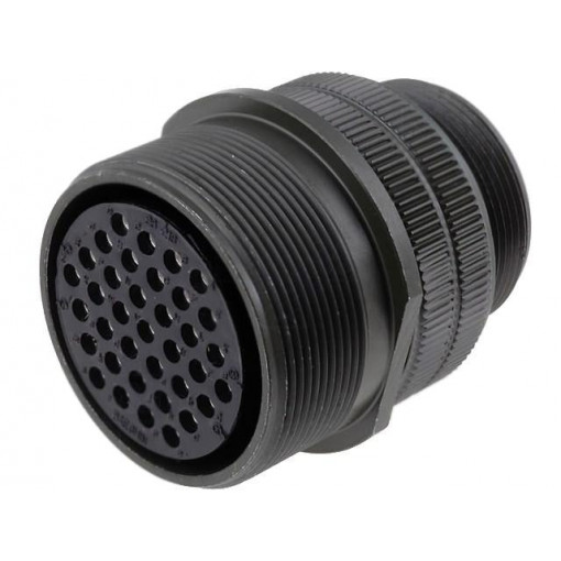 DS3101A28-21S; Connector: circular; Series: DS/MS; plug; female; PIN: 37; for cable; AMPHENOL