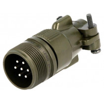DS3101F16S-1P; Connector: circular; Series: DS/MS; plug; male; PIN: 7; for cable; AMPHENOL