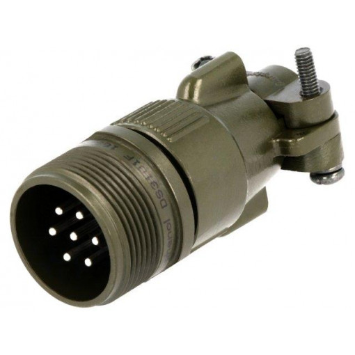 DS3101F16S-1P; Connector: circular; Series: DS/MS; plug; male; PIN: 7; for cable; AMPHENOL