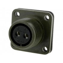 DS3102A12S-3S; Connector: circular; Series: DS/MS; socket; female; PIN: 2; 13A; AMPHENOL