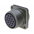 DS3102A20-27S; Connector: circular; Series: DS/MS; socket; female; PIN: 14; 13A; AMPHENOL