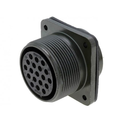 DS3102A22-14S; Connector: circular; Series: DS/MS; socket; female; PIN: 19; 13A; AMPHENOL