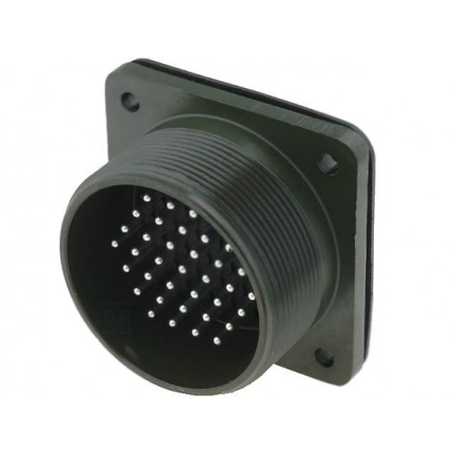 DS3102A28-21P; Connector: circular; Series: DS/MS; socket; male; PIN: 37; soldering; AMPHENOL