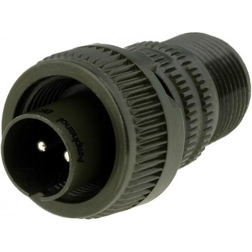 DS3106A10SL-4P; Connector: circular; Series: DS/MS; plug; male; PIN: 2; for cable; AMPHENOL