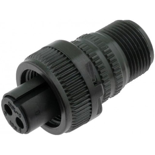 DS3106A10SL-4S; Connector: circular; Series: DS/MS; plug; female; PIN: 2; for cable; AMPHENOL