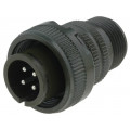 DS3106A14S-2P; Connector: circular; Series: DS/MS; plug; male; PIN: 4; for cable; AMPHENOL DS3106A14S-2P; Connector: circular; Series: DS/MS; plug; male; PIN: 4; for cable; AMPHENOL