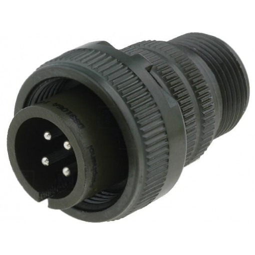 DS3106A14S-2P; Connector: circular; Series: DS/MS; plug; male; PIN: 4; for cable; AMPHENOL