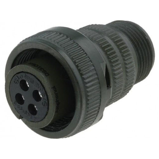 DS3106A14S-2S; Connector: circular; Series: DS/MS; plug; female; PIN: 4; for cable; AMPHENOL