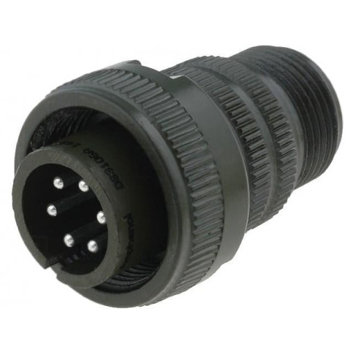DS3106A14S-6P; Connector: circular; Series: DS/MS; plug; male; PIN: 6; for cable; AMPHENOL