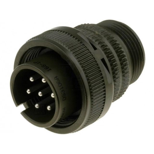 DS3106A16S-1P; Connector: circular; Series: DS/MS; plug; male; PIN: 7; for cable; AMPHENOL