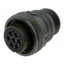 DS3106A16S-1S; Connector: circular; Series: DS/MS; plug; female; PIN: 7; for cable; AMPHENOL