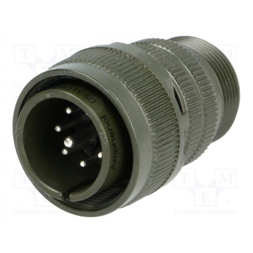 DS3106A18-8P; Connector: circular; Series: DS/MS; plug; male; PIN: 8(1+7); 500VAC; AMPHENOL
