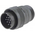 DS3106A20-27P; Connector: circular; Series: DS/MS; plug; male; PIN: 14; for cable; AMPHENOL