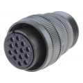 DS3106A20-27S; Connector: circular; Series: DS/MS; plug; female; PIN: 14; for cable; AMPHENOL
