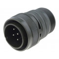 DS3106A20-7P; Connector: circular; Series: DS/MS; plug; male; PIN: 8; for cable; AMPHENOL